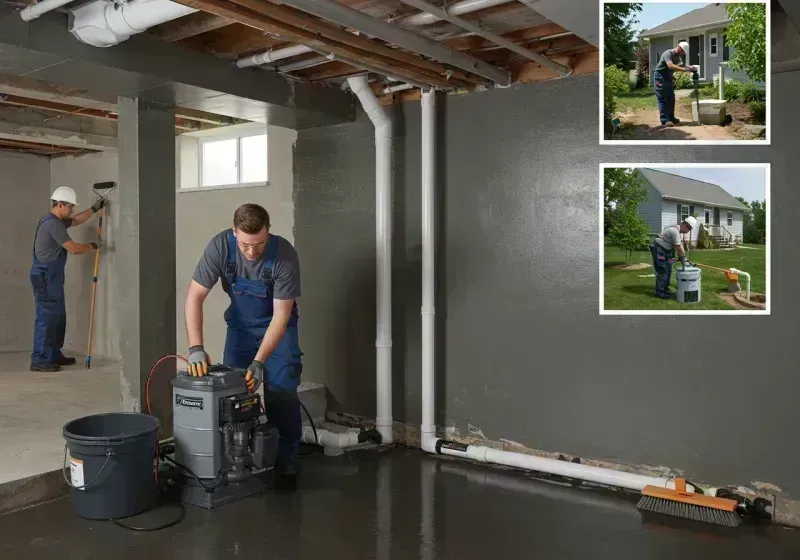 Basement Waterproofing and Flood Prevention process in Blossom, TX